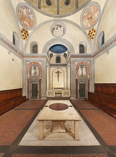 Old Sacristy of San Lorenzo (Sagrestia Vecchia) Filippo Brunelleschi